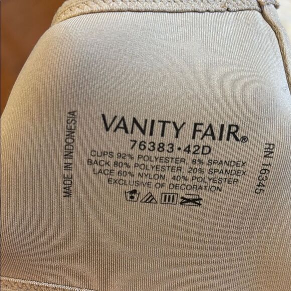 Vanity Fair Nude Full Coverage Bra with Underwire Support - Picture 7 of 7